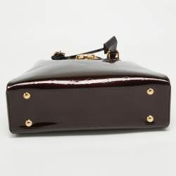 مملوكة مسبقًا Louis Vuitton Amarante Monogram Vernis Melrose Avenue Bag