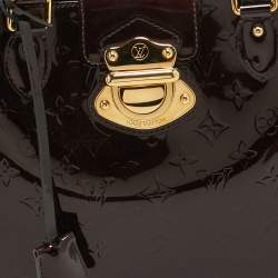 مملوكة مسبقًا Louis Vuitton Amarante Monogram Vernis Melrose Avenue Bag