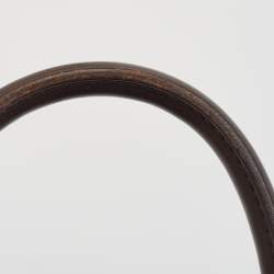 Pre Owned Louis Vuitton Damier Ebene Canvas and Leather Triana Bag