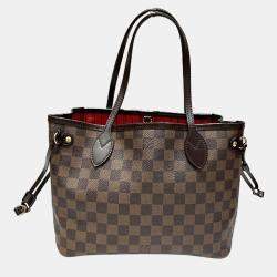 Louis Vuitton Damier Ebene Canvas Neverfull GM Bag Louis Vuitton