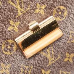 Pre Owned Louis Vuitton Aurore Monogram Canvas Olympe Bag