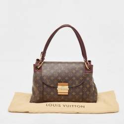 Pre Owned Louis Vuitton Aurore Monogram Canvas Olympe Bag