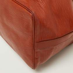 Pre Owned Louis Vuitton Kenyan Fawn Epi Leather Vintage Noé Bag