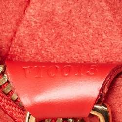Pre Owned Louis Vuitton Red Epi Leather Mabillon Backpack