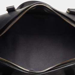 Louis Vuitton Black Leather Epi Soufflot Bag