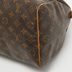 Pre Owned Louis Vuitton Monogram Canvas Speedy 35 Bag