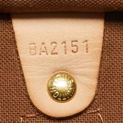 Pre Owned Louis Vuitton Monogram Canvas Speedy 35 Bag