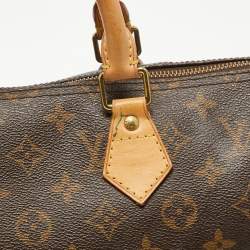 Pre Owned Louis Vuitton Monogram Canvas Speedy 35 Bag