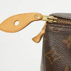 Pre Owned Louis Vuitton Monogram Canvas Speedy 35 Bag