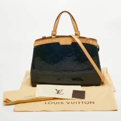 مملوكة مسبقًا Louis Vuitton Bleu Nuit Monogram Vernis Brea MM Bag