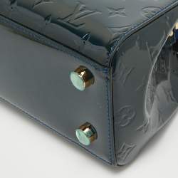 مملوكة مسبقًا Louis Vuitton Bleu Nuit Monogram Vernis Brea MM Bag