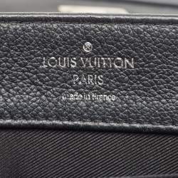 Louis Vuitton Black Leather Lockme II Bag