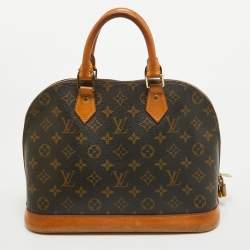 Pre Owned Louis Vuitton Monogram Canvas Alma MM Bag