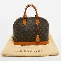 Pre Owned Louis Vuitton Monogram Canvas Alma MM Bag