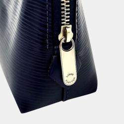 Pre Owned Louis Vuitton Black Epi Pouch