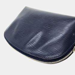 Pre Owned Louis Vuitton Black Epi Pouch