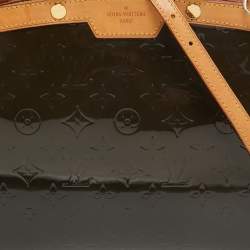 Louis Vuitton Vert Bronze Monogram Vernis Brea MM Bag