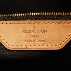 Louis Vuitton Vert Bronze Monogram Vernis Brea MM Bag
