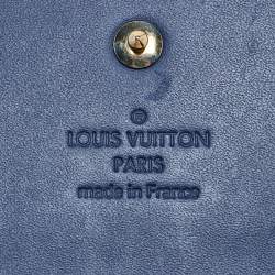 Louis Vuitton Grand Blue Monogram Vernis Sarah Wallet