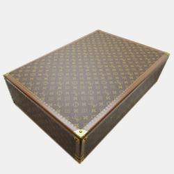 Louis Vuitton  Coated Canvas  Alzer Suitcases