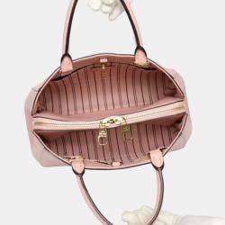 Louis Vuitton Rose Poudre Empreinte BB Leather Montaigne Satchel