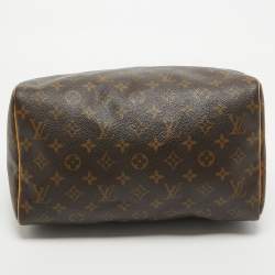 Pre Owned Louis Vuitton Monogram Canvas Speedy 30 Bag
