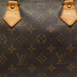 Pre Owned Louis Vuitton Monogram Canvas Speedy 30 Bag