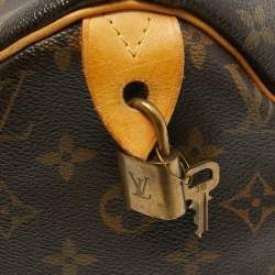 Pre Owned Louis Vuitton Monogram Canvas Speedy 30 Bag