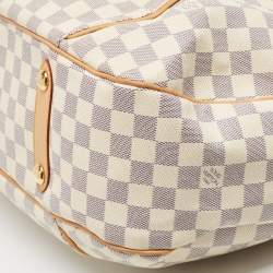 Pre Owned Louis Vuitton Damier Azur Canvas Galliera GM Bag