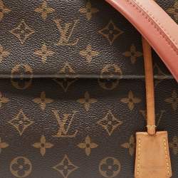 Pre Owned Louis Vuitton Monogram Canvas and Leather Cluny BB Bag