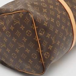 Louis Vuitton Monogram Canvas Keepall 50 Bag