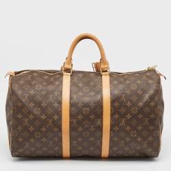 Louis Vuitton Monogram Canvas Keepall 50 Bag