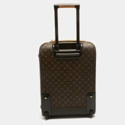 Pre Owned Louis Vuitton Monogram Canvas Business Pegase Legere 55 Luggage