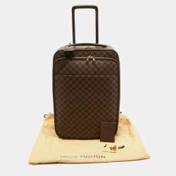 Pre Owned Louis Vuitton Damier Ebene Canvas Business Pegase Legere 55 Luggage