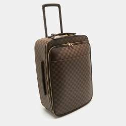 Pre Owned Louis Vuitton Damier Ebene Canvas Business Pegase Legere 55 Luggage