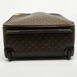 Pre Owned Louis Vuitton Monogram Canvas Pegase 65 Luggage