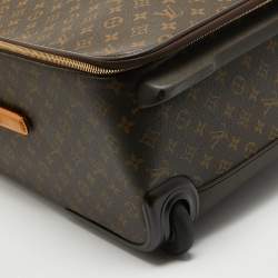 Pre Owned Louis Vuitton Monogram Canvas Pegase 65 Luggage
