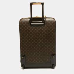 Pre Owned Louis Vuitton Monogram Canvas Pegase 65 Luggage