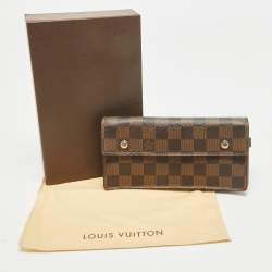 Louis Vuitton Damier Ebene Canvas Accordeon Wallet