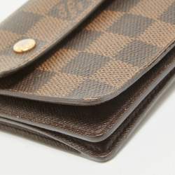 Louis Vuitton Damier Ebene Canvas Accordeon Wallet