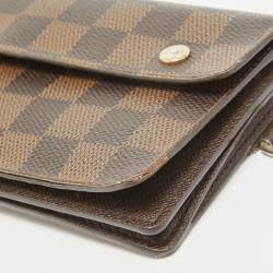 Louis Vuitton Damier Ebene Canvas Accordeon Wallet