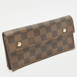 Louis Vuitton Damier Ebene Canvas Accordeon Wallet