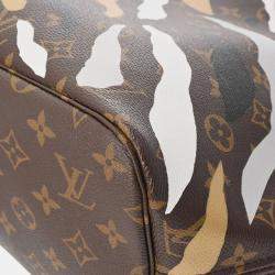 Louis Vuitton Multicolor Brown Monogram Canvas League of Legends Neverfull MM Bag