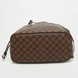 Louis Vuitton Damier Ebene Canvas Neverfull MM Bag