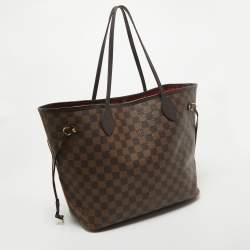Louis Vuitton Damier Ebene Canvas Neverfull MM Bag