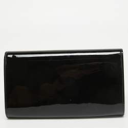 مملوكة مسبقًا Louis Vuitton Black Vernis Louise Clutch