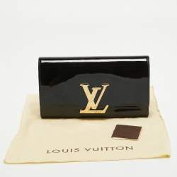 مملوكة مسبقًا Louis Vuitton Black Vernis Louise Clutch