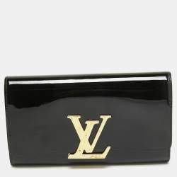 مملوكة مسبقًا Louis Vuitton Black Vernis Louise Clutch