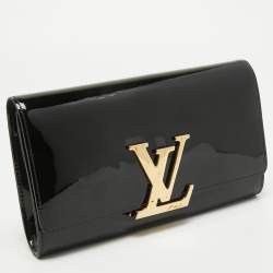 مملوكة مسبقًا Louis Vuitton Black Vernis Louise Clutch