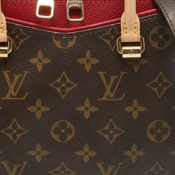 Pre Owned Louis Vuitton Cerise Monogram Canvas Pallas BB Bag